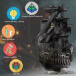Piececool Flying Dutchman Pirate Ship 3D Metal Model Kit