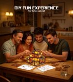 Spilay Yaquan Courtyard DIY Miniature House Kit with LED
