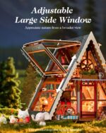 Rolife A-Frame Cabin Mini House Building Kit
