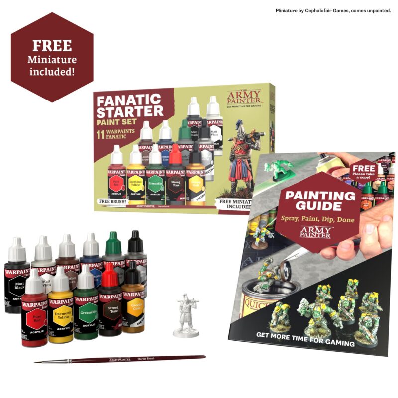 The Army Painter Warpaints Fanatic Starter Set (11 x 18ml)