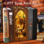 Criolpo Halloween DIY Book Nook Kit with LED