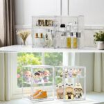 Stackable Acrylic Display Case with Adjustable Shelves