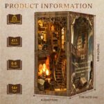Criolpo DIY Miniature Book Nook Kit for Adults
