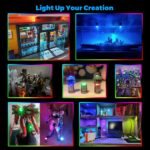 10-Pack Miniature LED Lights, Battery Powered (Color-Changing)