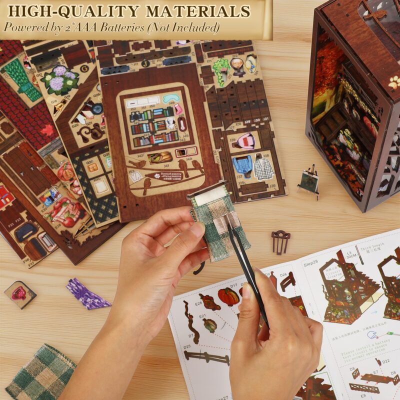 Cutebee Grimm Cottage DIY Book Nook Kit