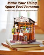 Rolife Tipsy Cat Bar DIY Miniature Dollhouse Kit