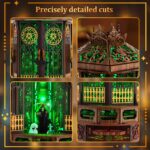 Roine Lxux Creative 3D Wooden Puzzle with Light