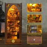 Criolpo Halloween DIY Book Nook Kit with LED