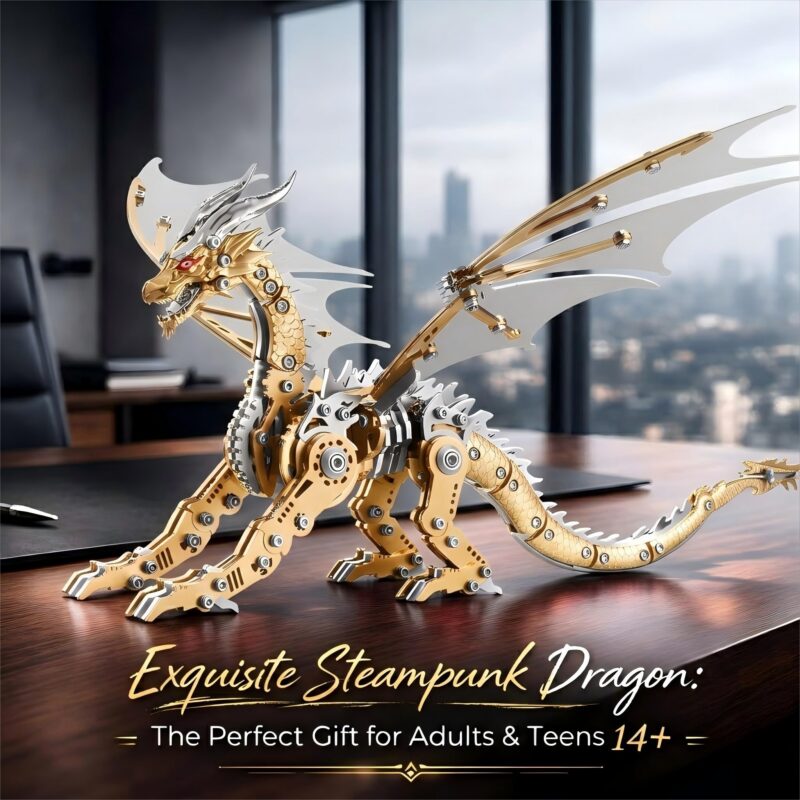 Longpin Mechanical Pterosaur 3D Metal Model Kit