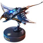 ROKR 3D Metal Puzzles for Adults, Manta Ray Mechanical, 3D Metal Model Kits for Adults to Build, Unique Electric Mechanical Toy