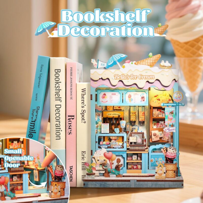 Cutebee Soul Travel Agency DIY Book Nook Kit