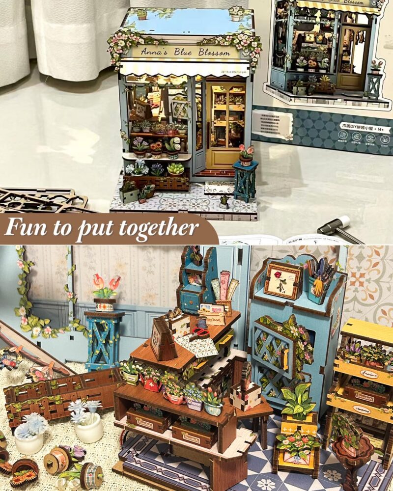 Cutebee Darkness Common Room DIY Book Nook Kit