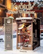 Cutebee Kyoto Snow Whisper DIY Book Nook Kit with LED
