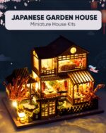 Flybean Japanese Garden House DIY Miniature House Kit