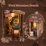 Funpola Echo Platform DIY Book Nook Kit with LED