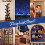 Dolphin Island Starlight Reading Nook DIY Book Nook Kit