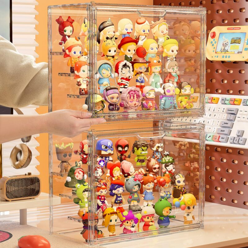 4-Layer Acrylic Figure Display Case (2-Pack)