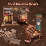 Cutebee Century Train DIY Book Nook Kit