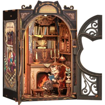 Cutebee Cozy Time DIY Miniature House Kit with LED