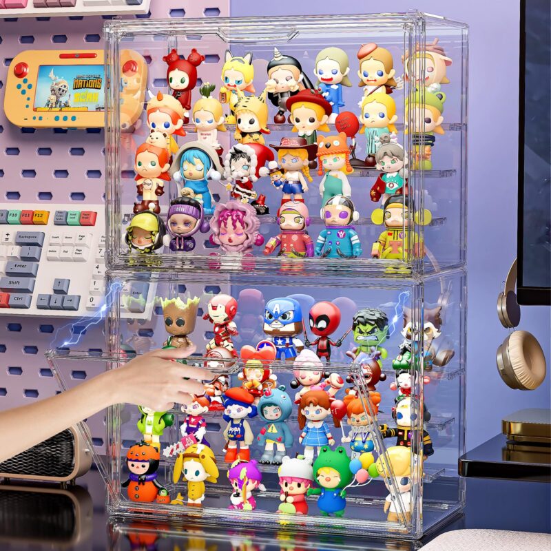 4-Layer Acrylic Figure Display Case (2-Pack)