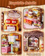 Rolife Sweetie's Donut Shop DIY Miniature Dollhouse Kit