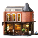 Cutebee The Garden Restaurant DIY Miniature House Kit