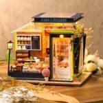 Cutebee Cake House DIY Miniature House Kit – With LED