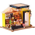 Cutebee Cake House DIY Miniature House Kit – With LED