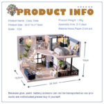 Cutebee Cozy Time DIY Miniature House Kit – With LED