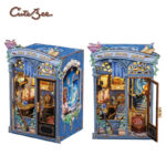 Cutebee Wooden DIY Book Nook Kit – Cozy Escape