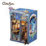 Cutebee Wooden DIY Book Nook Kit – Cozy Escape