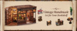 Cutebee Light Bookshelf Insert DIY Book Nook Kit