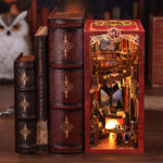 Cutebee Flame Common Room DIY Book Nook Kit – Cozy Escape