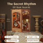 Cutebee The Secret Rhythm DIY Book Nook Kit – Cozy Escape