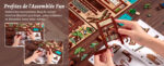 Cutebee Wooden Model with DIY Book Nook Kit – Cozy Escape