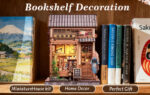 Cutebee Bookshelf Insert DIY Book Nook Kit – Cozy Escape