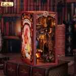 Cutebee Flame Common Room DIY Book Nook Kit – Cozy Escape