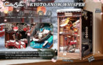 Cutebee Kyoto Snow Whisper Miniature DIY Book Nook Kit