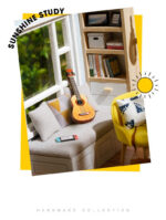 Cutebee Sunshine Study DIY Miniature House Kit – With LED