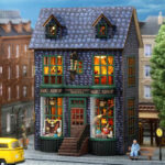 Cutebee The Garden Restaurant DIY Miniature House Kit