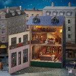 Cutebee The Garden Restaurant DIY Miniature House Kit