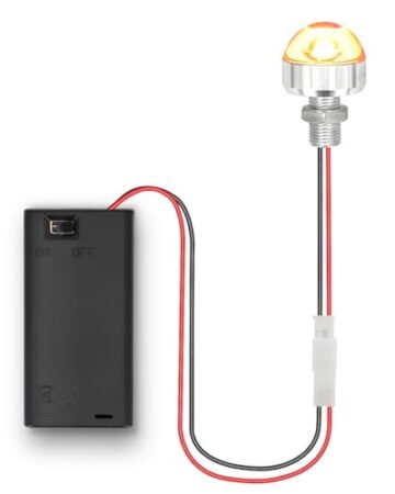 Dollhouse LED Wiring Kit with AA Battery Holder & Switch