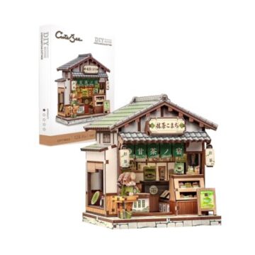Cutebee Kyoto Matcha Cottage DIY Miniature House Kit