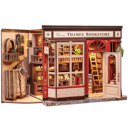 Cutebee Thames Bookstore DIY Book Nook Kit Cutebee Thames Bookstore DIY Book Nook Kit