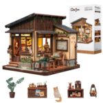 Cutebee Kissa Coffee DIY Book Nook Kit with LED