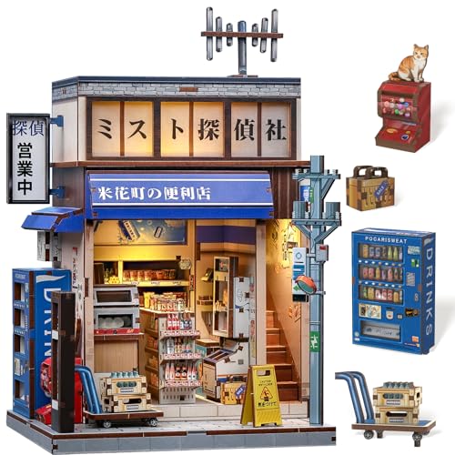 Cutebee Beika-cho Convenience Store DIY Book Nook Kit Cutebee Beika-cho Convenience Store DIY Book Nook Kit