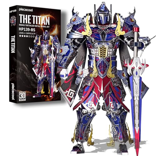 Cutebee The Titan Mecha 3D Metal Model Kit (157 Pcs) Cutebee The Titan Mecha 3D Metal Model Kit (157 Pcs)