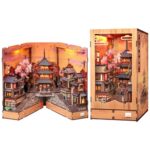 Cutebee Twilight Sakura Path DIY Book Nook Kit