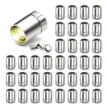 36-Pack Miniature LED Lights, Battery Powered (Warm White)