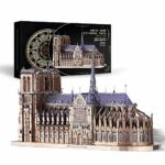Cutebee Notre-Dame Cathedral 3D Metal Model Kit (382 Pcs)